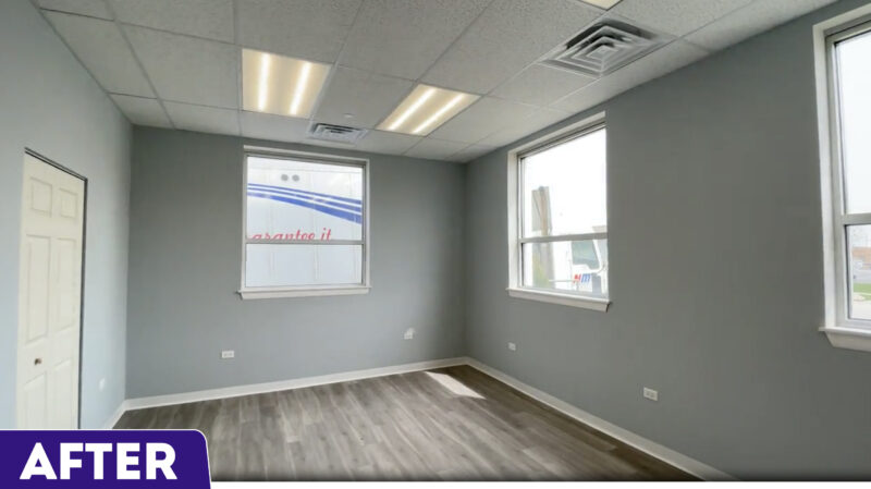 Newly renovated conference room