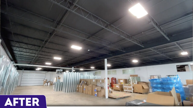 newly renovated warehouse